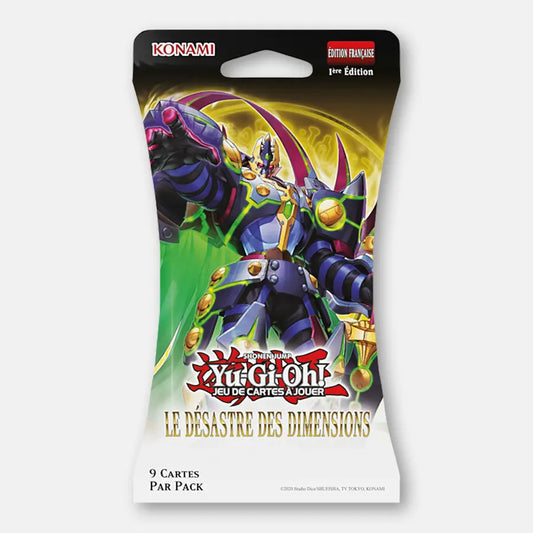 [PRECO] Yu-Gi-Oh Booster sous blister Le désastre des Dimensions (DOOD)
