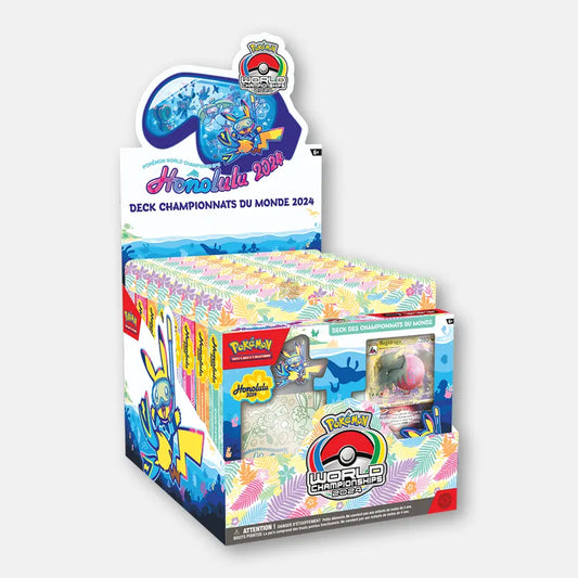 Pokemon Display de Deck Championnat du Monde 2024