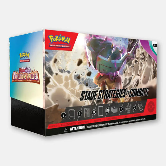 Pokemon Coffret Stade Stratégies et Combat EV2 Evolutions à Paldéa