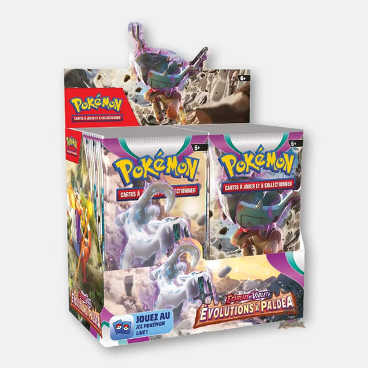 Pokemon Display EV2 Evolutions à Paldea