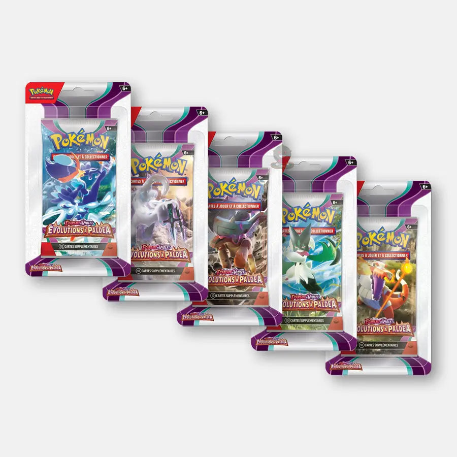 Pokemon Booster sous blister EV2 Evolutions à Paldea []
