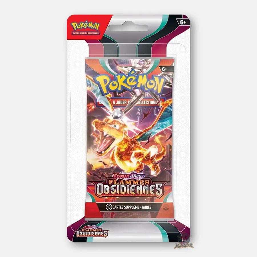 Pokemon Booster sous blister EV3 Flammes Obsidiennes
