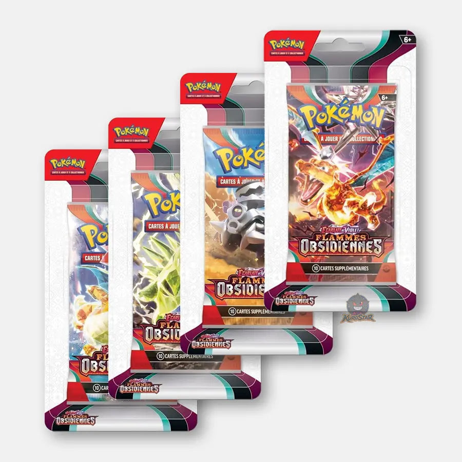Pokemon Booster sous blister EV3 Flammes Obsidiennes