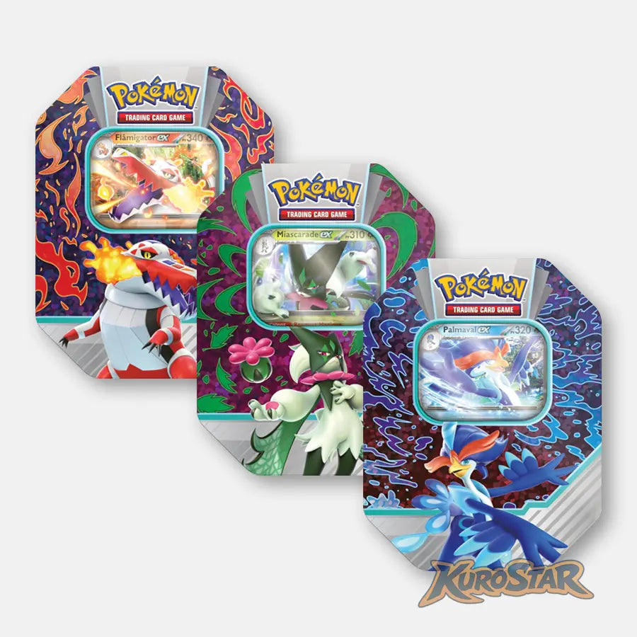 [] Pokébox : Flamigator / Palmaval / Miascarade