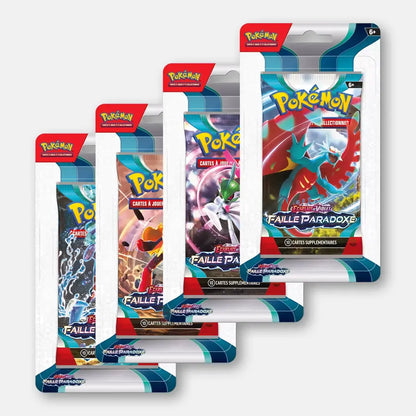 Pokemon Booster sous blister EV4 Faille Paradoxe