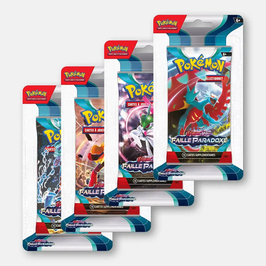 Pokemon Booster sous blister EV4 Faille Paradoxe