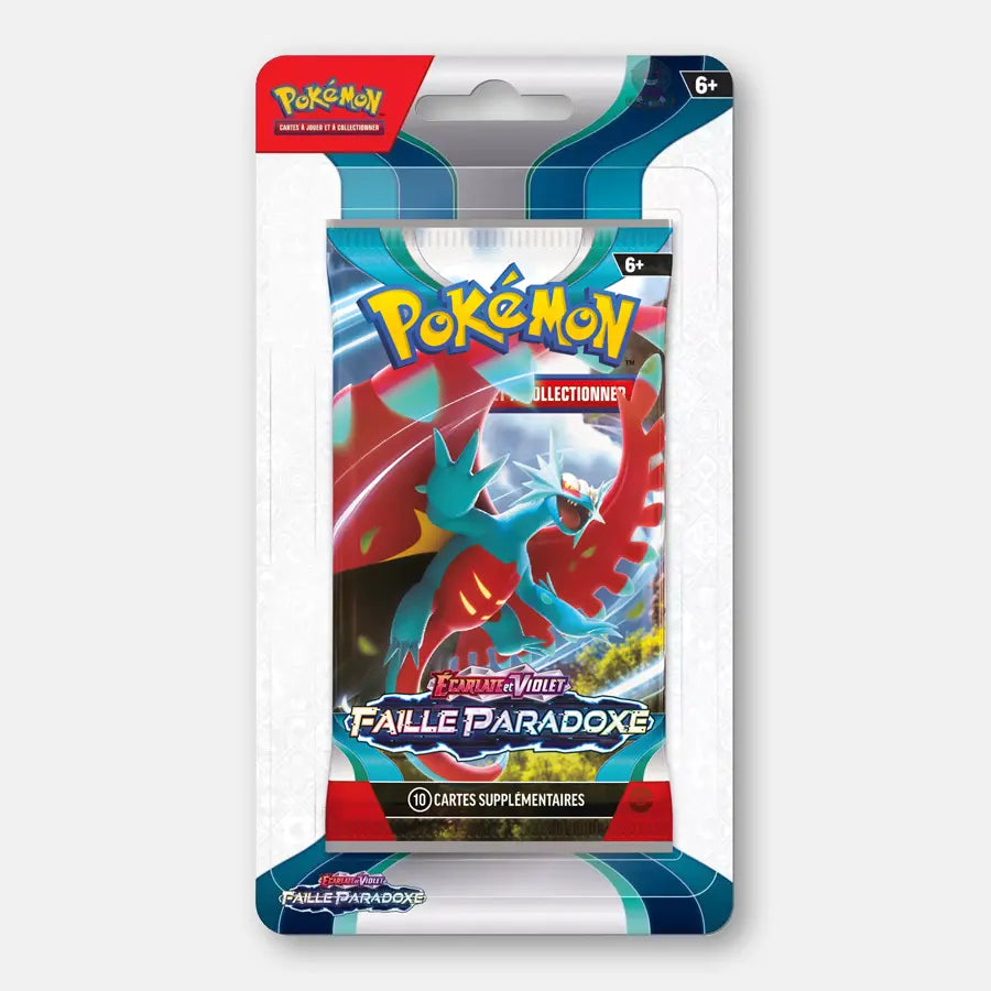 Pokemon Booster sous blister EV4 Faille Paradoxe