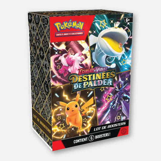 Pokemon Bundle EV4.5 Destinées de Paldéa (6 boosters)