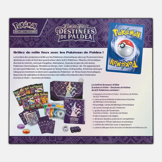 Coffret Dresseur D'Elite (ETB) EV4.5 Destinées de Paldea