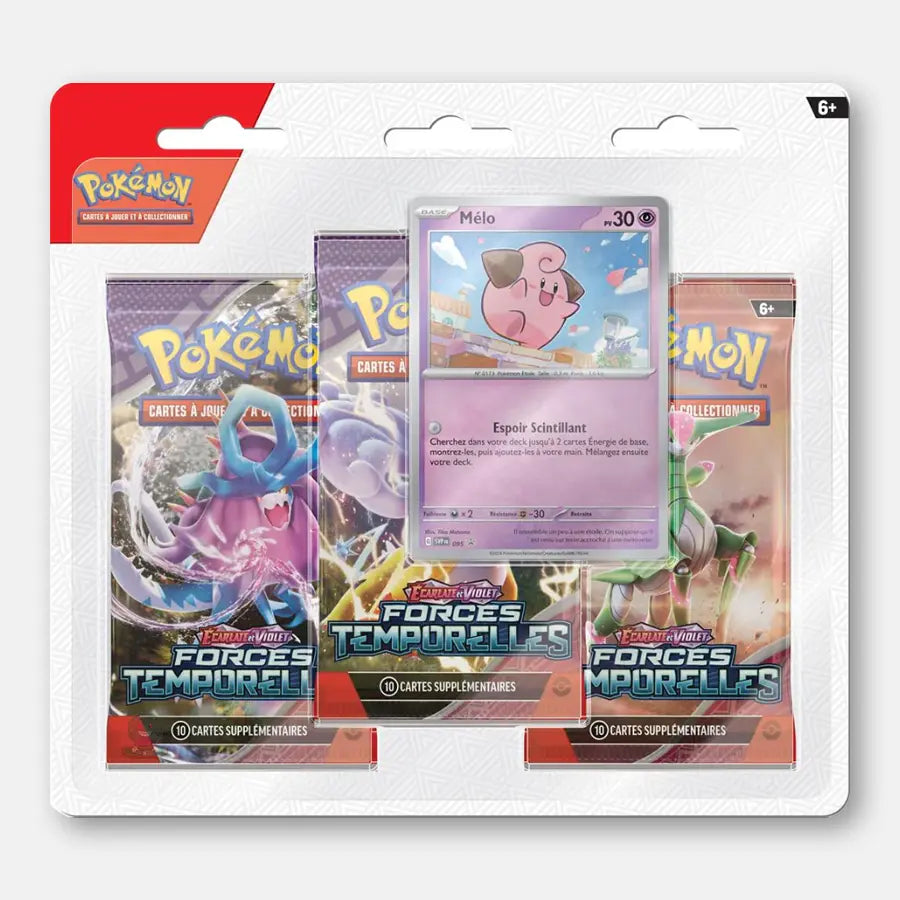 Pokemon Tripack EV5 Forces Temporelles