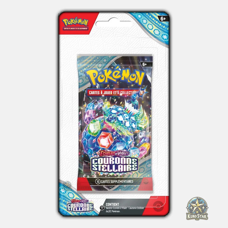 Pokemon Booster sous blister EV7 Couronne Stellaire