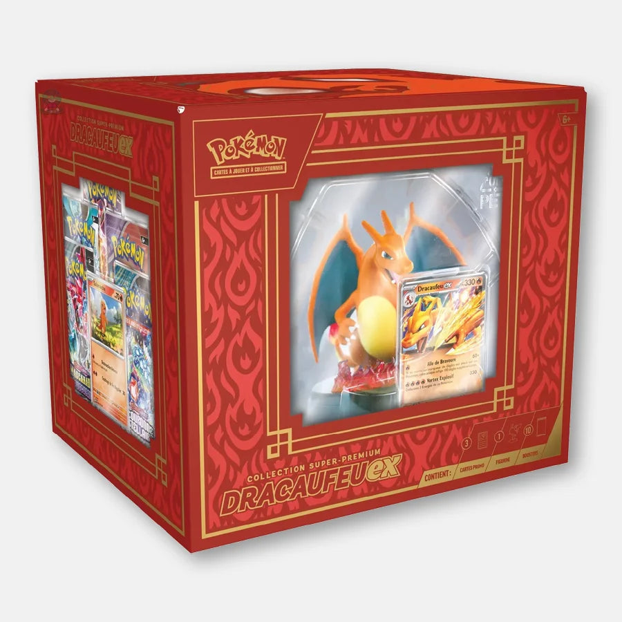 Pokemon Coffret Super Premium Dracaufeu ex