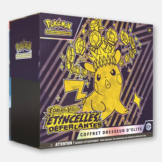 Coffret Dresseur D'Elite (ETB) EV8 Etincelles Déferlantes Pikachu