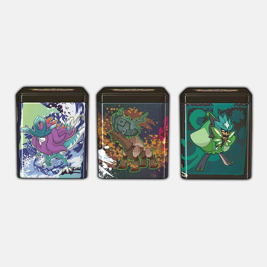 Pokemon Lot de 3 Tin Cube 2025