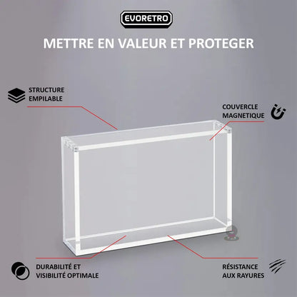 Protection Acrylique Display Lorcana - EVORETRO