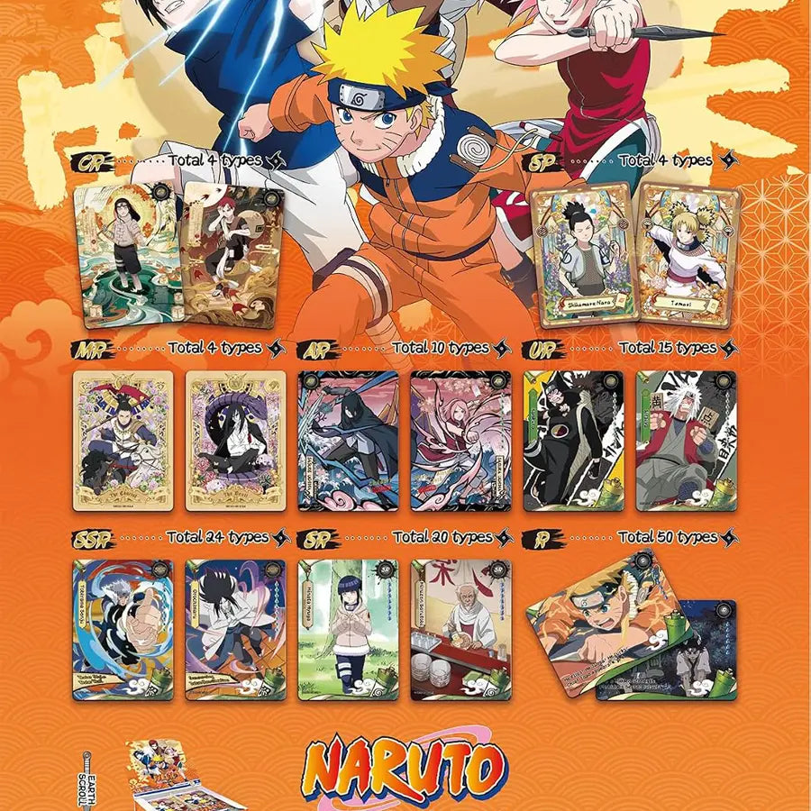 Naruto Booster sous Blister Earth Scroll (KAYOU)