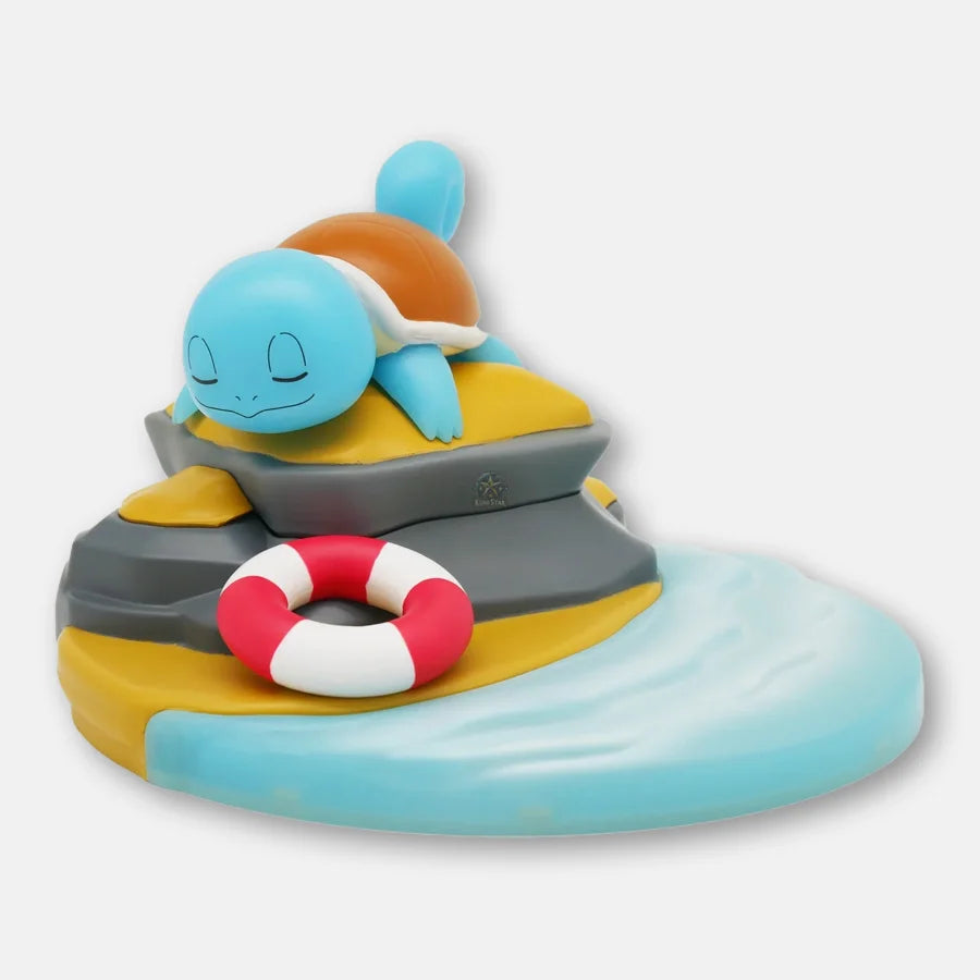 Figurine Pokemon Carapuce Scène Lumineuse