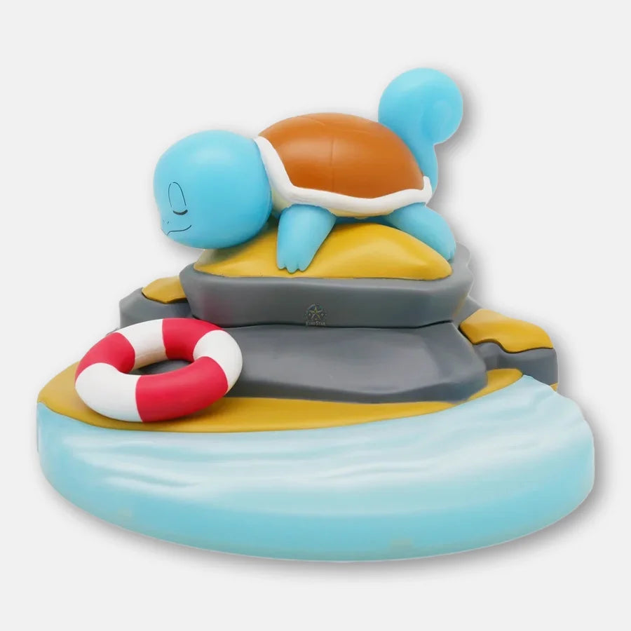 Figurine Pokemon Carapuce Scène Lumineuse