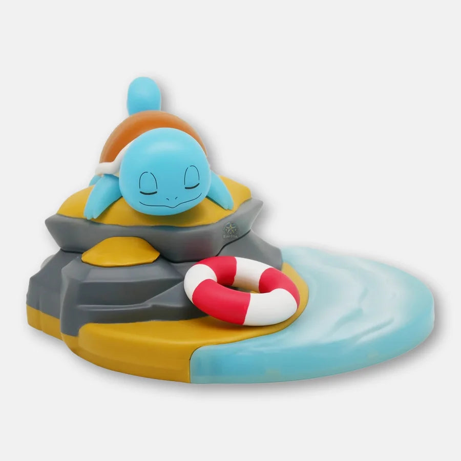 Figurine Pokemon Carapuce Scène Lumineuse