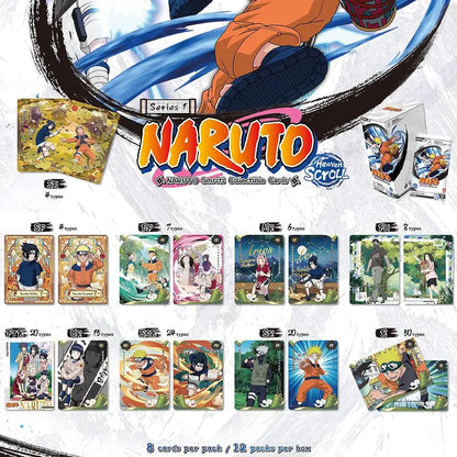 Naruto Booster sous Blister Heaven Scroll (KAYOU)