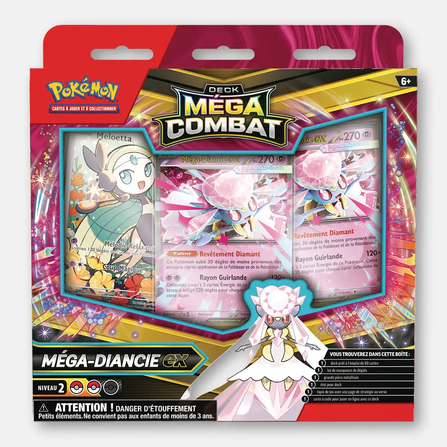 [PRECO] Pokemon Deck Méga Ectoplasma / Méga Diancie