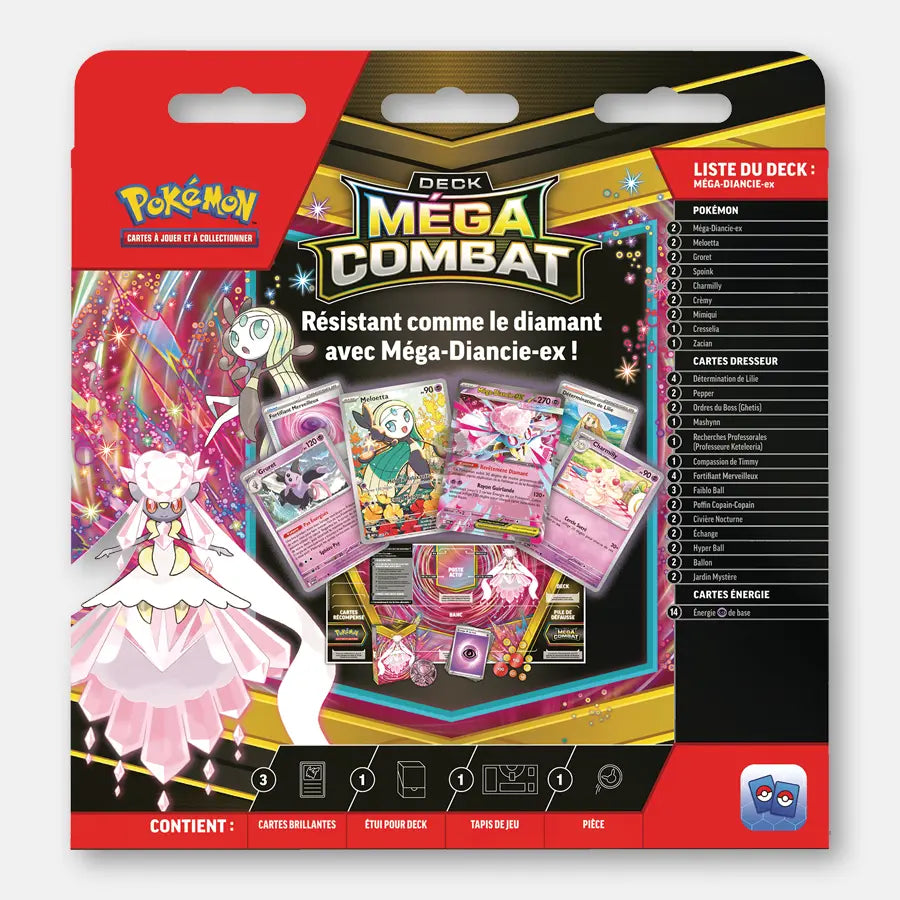 [PRECO] Pokemon Deck Méga Ectoplasma / Méga Diancie