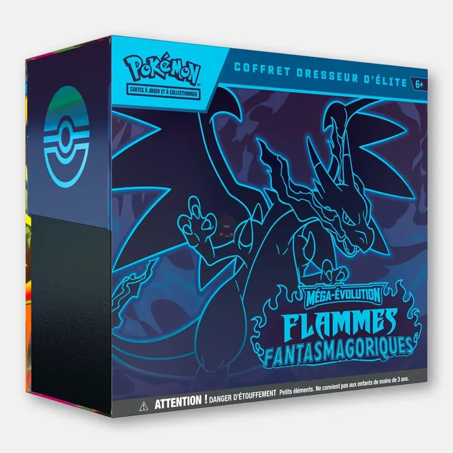 Pokemon Coffret Dresseur D'Elite (ETB) ME02 Flammes Fantasmagoriques