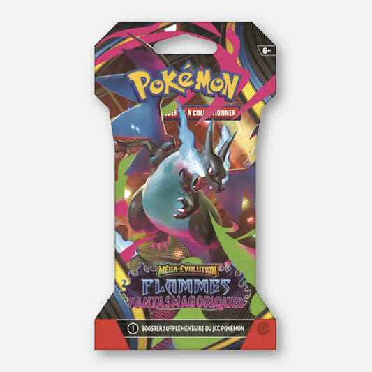 Pokemon Booster sous blister ME02 Flammes Fantasmagoriques