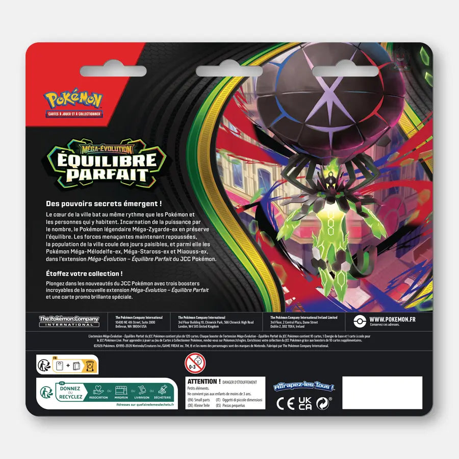 Pokemon Tripack ME3 Equilibre Parfait