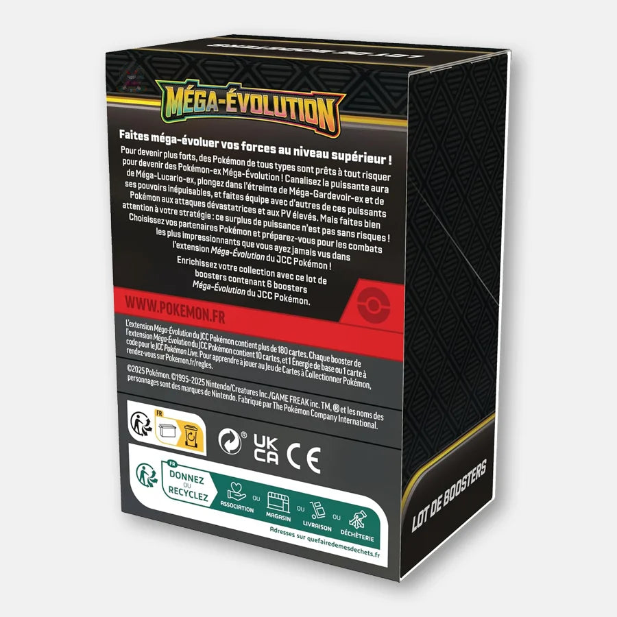 Pokemon Bundle ME1 Méga-Evolution (6 boosters) []