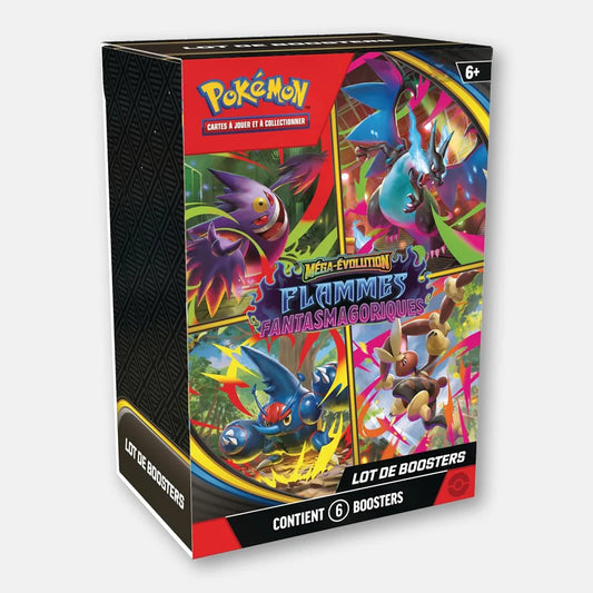 Pokemon Bundle ME2 Flammes Fantasmagoriques (6 boosters) []
