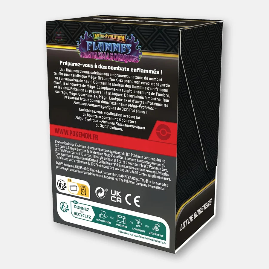 Pokemon Bundle ME2 Flammes Fantasmagoriques (6 boosters) []