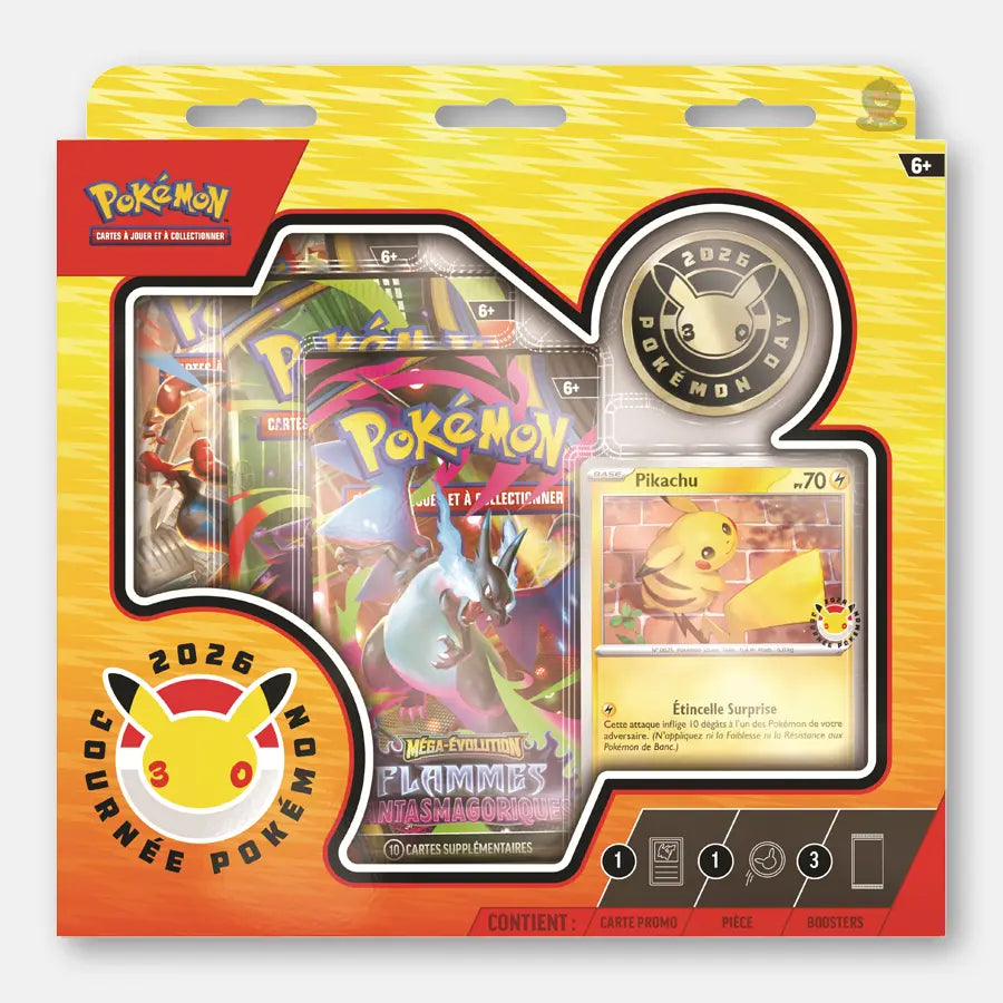 Pokemon Coffret Journée Pokémon 2026 30ans