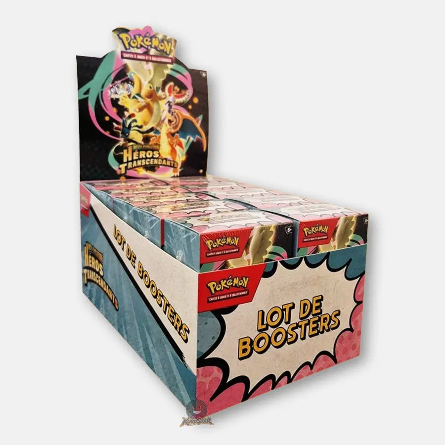 [] Pokemon Display de 10 Bundle ME2.5 Héros Transcendants