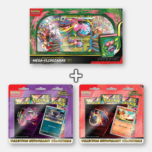 [LIMITE A 1] Pokemon ME2.5 PACK 05 - Florizarre + Tripack