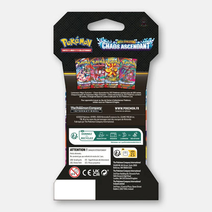 Pokemon Booster Blister ME4 Chaos Ascendant