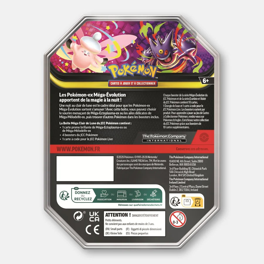 Pokemon Pokebox Méga Ectoplasma / Méga Mélodelfe