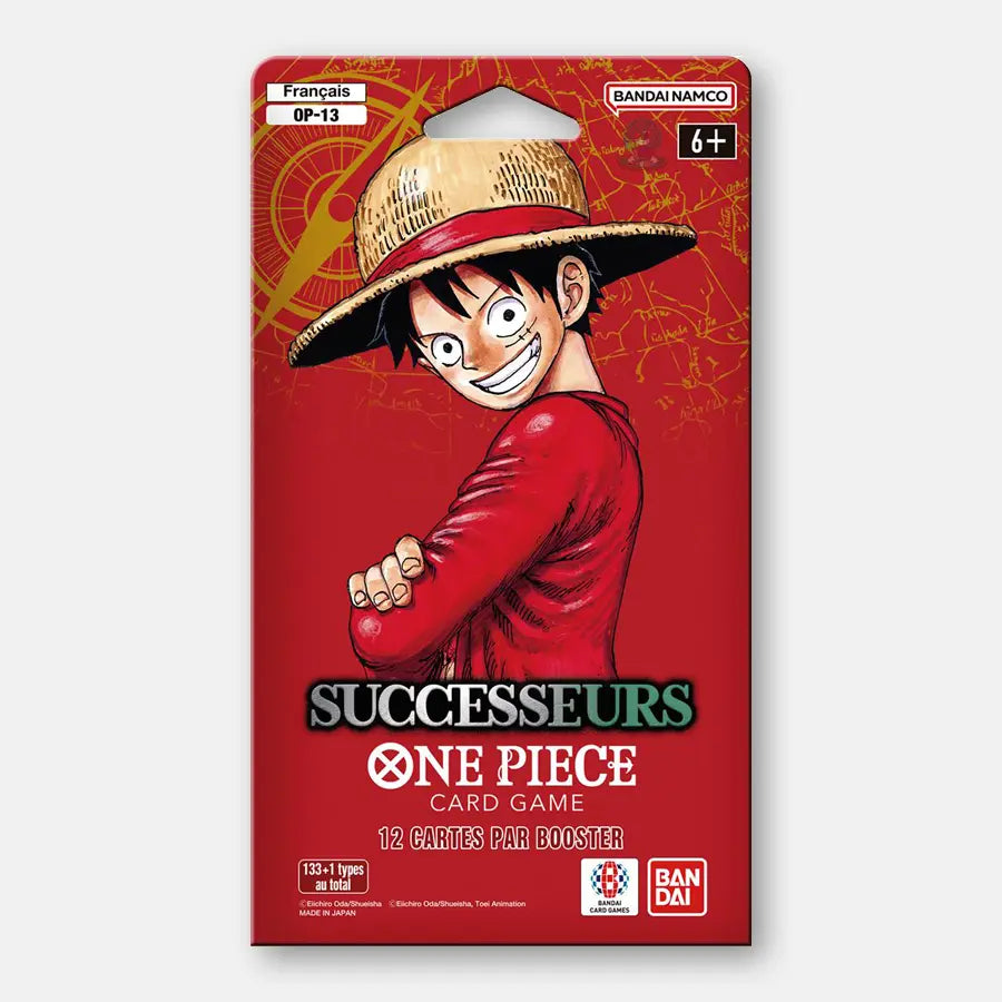 One Piece Booster sous blister OP13 Successeurs