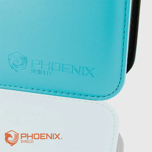 Album Turquoise Simili-cuir 360 pochettes Zip