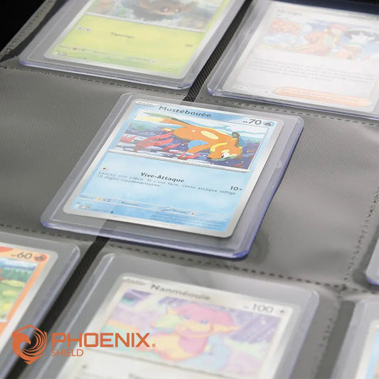 Album TopLoader Noir Phoenix Shield 216 pochettes - Phoenix Shield