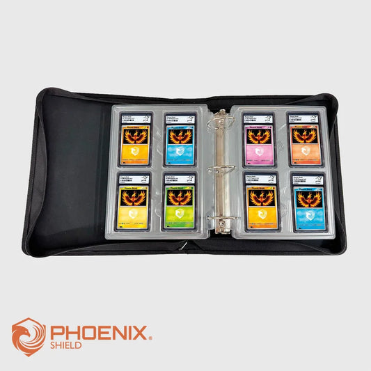 Portfolio Album Zip Noir 32 pochettes PCA - Phoenix Shield