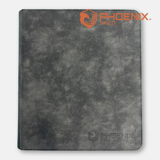 Classeur Elite 900 pochettes texture velours Noir  - Phoenix Shield