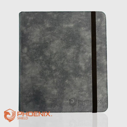 Classeur Elite 900 pochettes texture velours Noir  - Phoenix Shield