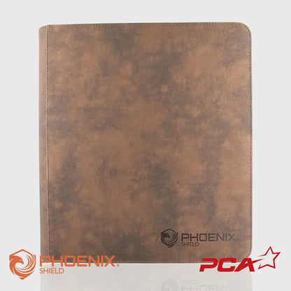 Classeur Zip Marron 32 pochettes PCA