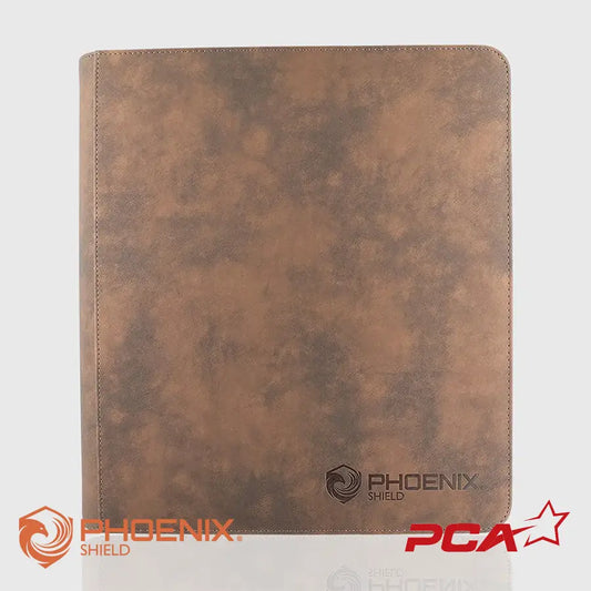 Classeur Zip Marron 32 pochettes PCA