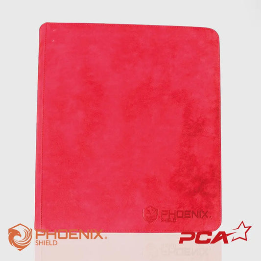 Classeur Zip Rouge 32 pochettes PCA