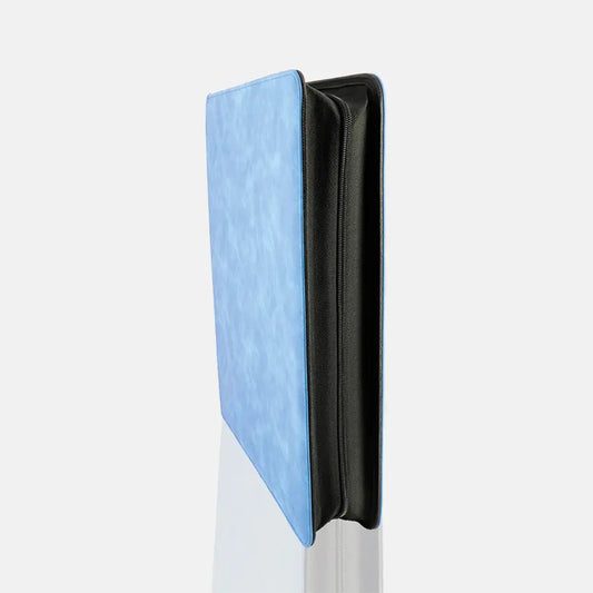 Portfolio TopLoader texture velours Bleu 360 pochettes - Phoenix Shield