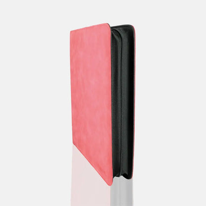Portfolio TopLoader texture velours Rouge 360 pochettes - Phoenix Shield