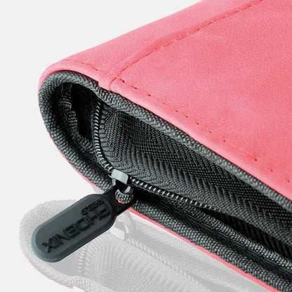 Portfolio TopLoader texture velours Rouge 360 pochettes - Phoenix Shield