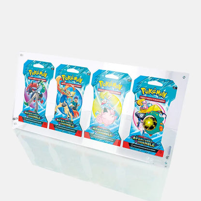 Protection Acrylique 4 Boosters Blister Pokémon - Phoenix Shield